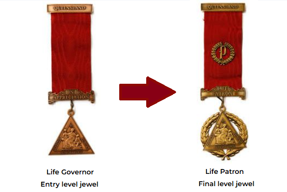 Life Governor to Life Patron