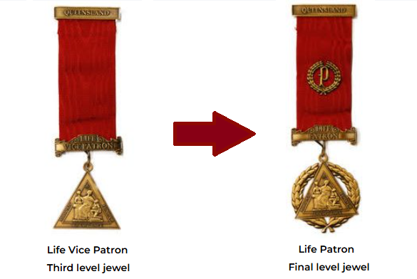 Life Vice Patron to Life Patron